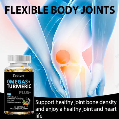 Omega 3·6·7·9 Supplement
With Turmeric, DHA & EPA