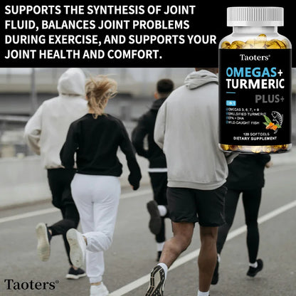 Omega 3·6·7·9 Supplement
With Turmeric, DHA & EPA